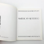 American Art Deco Paperback Alastair Duncan 1986 Furniture Glass Sculptures 7