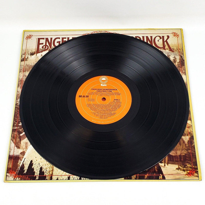 Engelbert Humperdinck Christmas Tyme Record 33 RPM LP PE 35031 Epic 1977 4