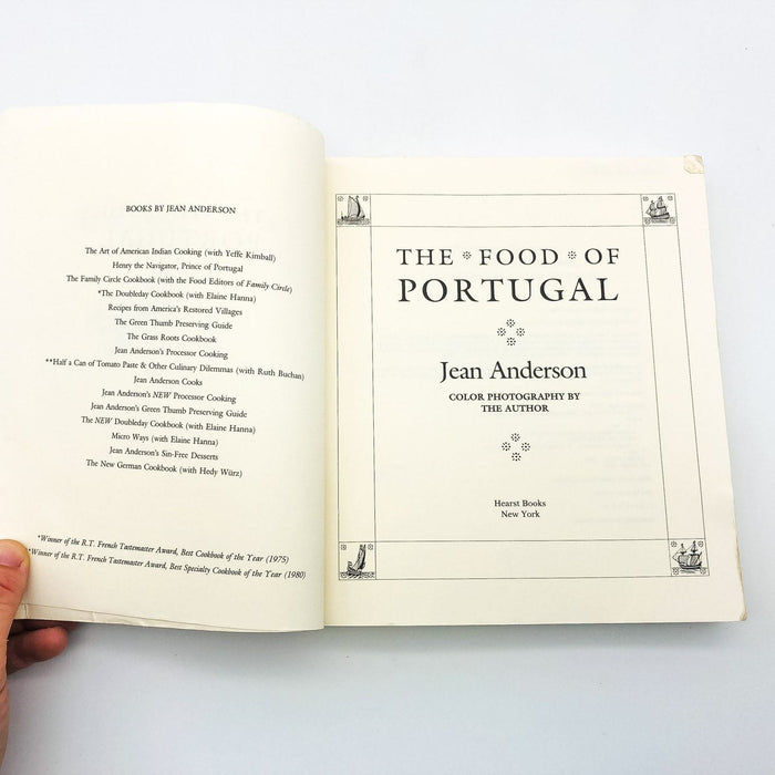 The Food Of Portugal Paperback Jean Anderson 1994 Cookbook Recipes 1st Edition 7