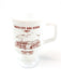 Beach City High School 1927 Bicentennial Footed Milk Glass Coffee Mug Pedestal 1