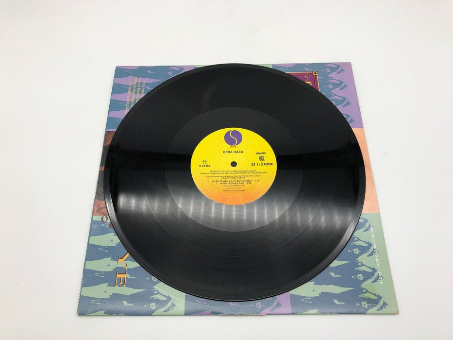 Ofra Haza Ya Ba Ye Record 33 RPM LP 0-21382 Sire 1989 Dope Dub Mix 10