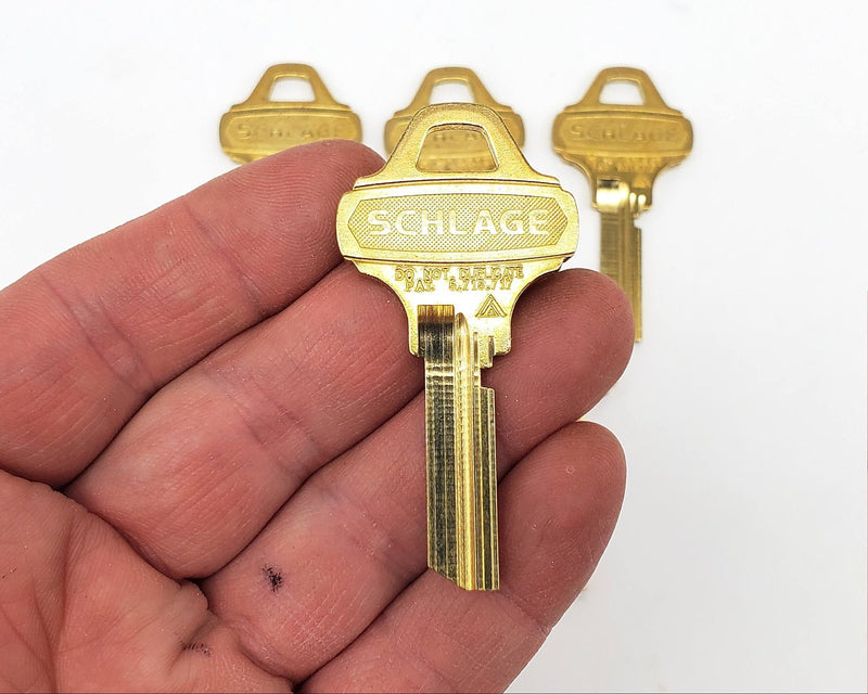 5x Schlage Everest 35-007 C135 Key Blanks Nickel Silver 6 Pin NOS 1