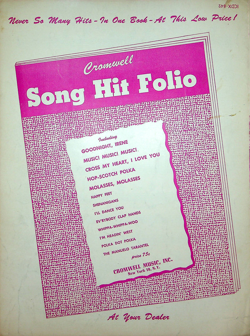 Sheet Music Longing For You Waltz Dream Sammy Kaye 1951 Bernard Jansen Piano 3