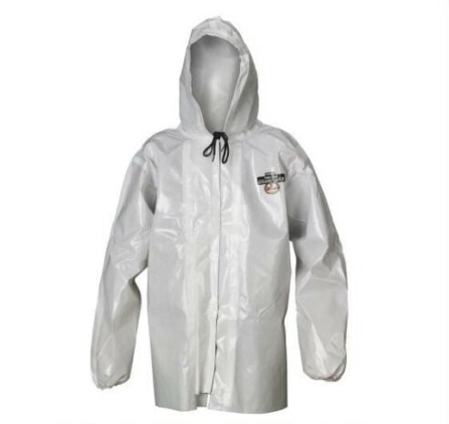 Lakeland ChemMax C72260 Chemical Resistant Jacket/Coat w/ Hood Size Large 6pk 1