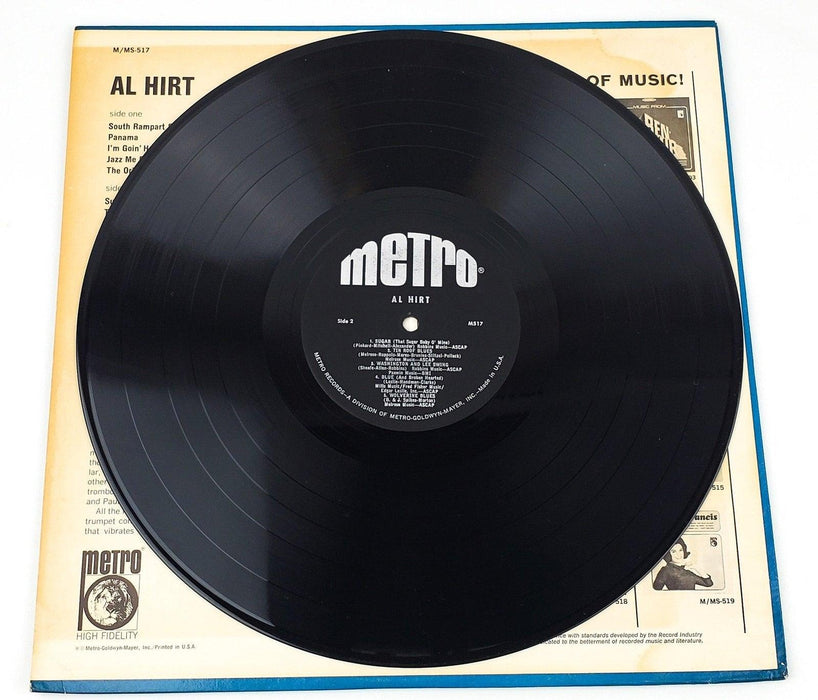 Al Hirt Al Hirt Record LP M-517 Metro 1965 5