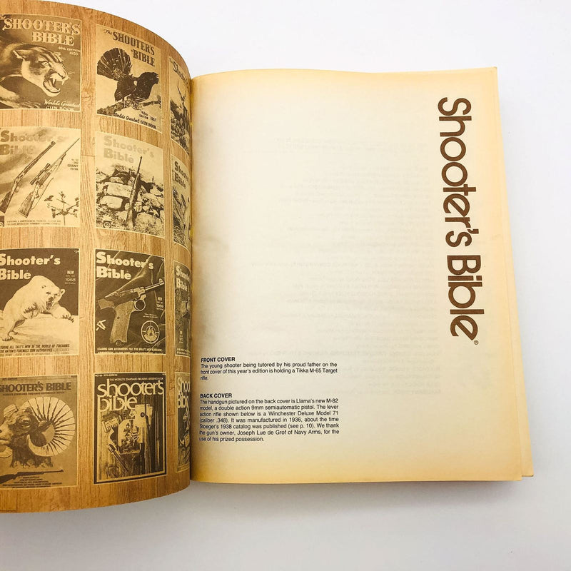 Shooters Bible No 79 Paperback Robert E Weise 1987 Edition Guns Ammo Weaponry 6