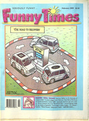 Funny Times Magazine February 2009 Garrison Keillor, Dave Barry, Daniel Kurtzman 1