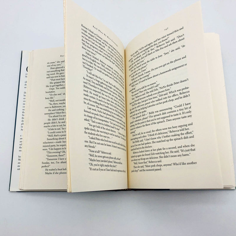 Anne Tyler Book Back When We Were Grownups Hardcover 2001 1st Edition Old Age 10