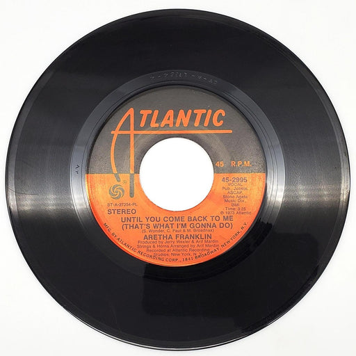 Aretha Franklin Until You Come Back To Me 45 Single Record Atlantic Records 1973 1