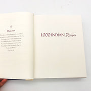 1000 Indian Recipes Hardcover Neelam Batra 2002 Spices Legumes Grains Cookery 7