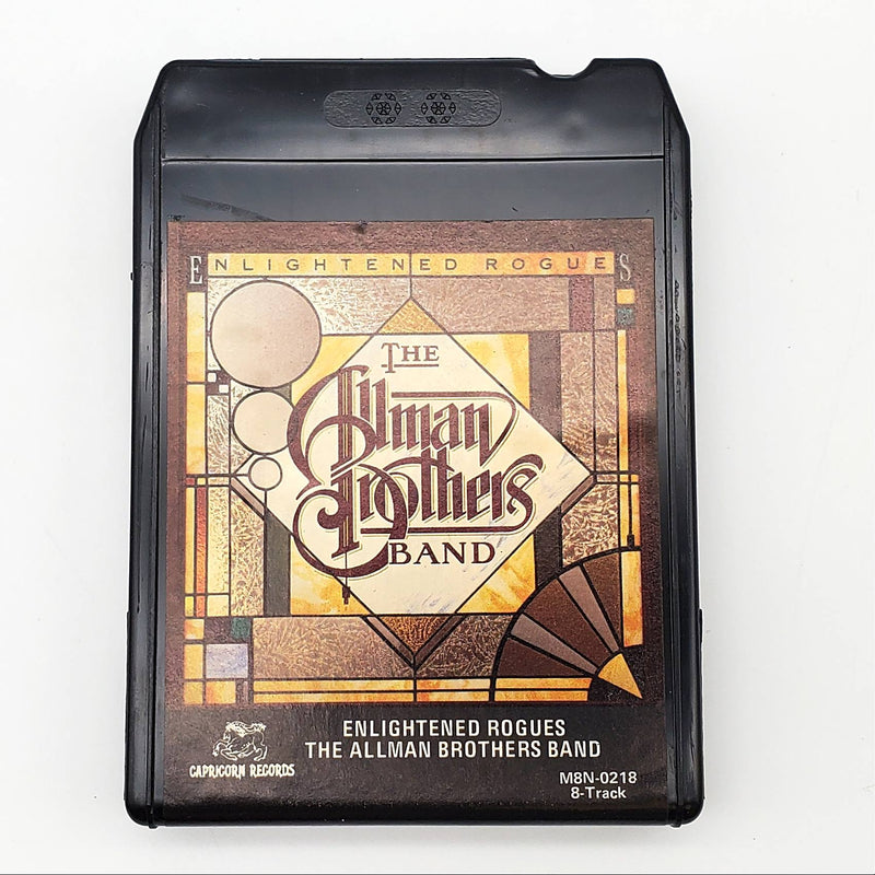 The Allman Brothers Band Enlightened Rogues 8-Track Tape Album Capricorn 1979