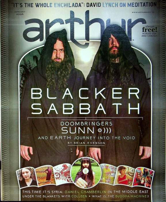 Arthur Magazine January 2006 Blacker Sabbath Doombringers Buddha Machine Drone