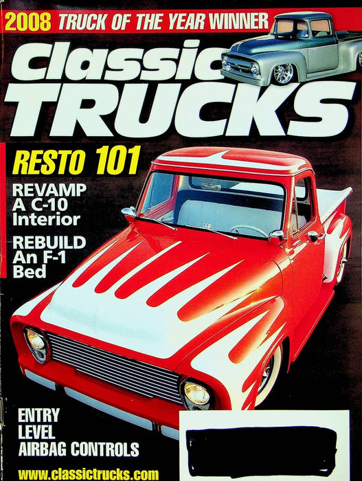 Classic Trucks Magazine June 2009 Vol 18 No 6 Rebuild F-1 Bed C-10 Interior DIY