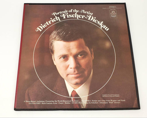 Dietrich Fischer-Dieskau Portrait Of The Artist Triple LP Record Angel Records 1