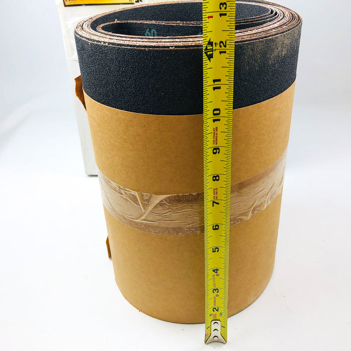 2pk Norton Sanding Belts 12" x 126" NEON R766 Coated Polyester Plyweld 60 Grit