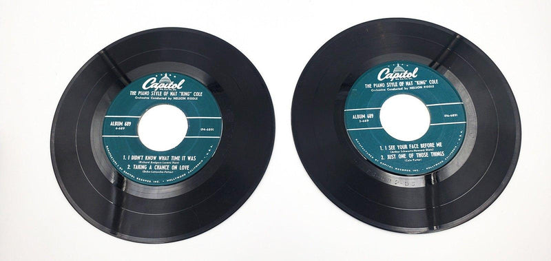 The Piano Style Of Nat King Cole Parts 3 & 4 45 RPM 2xEP Record Capitol 1956 5