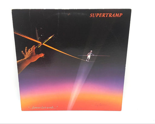Supertramp Famous Last Words LP Record A&M 1982 SP-3732 1