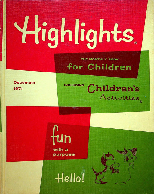 Highlights for Children December 1971 Vol 26 No 11 Monthly Book 1