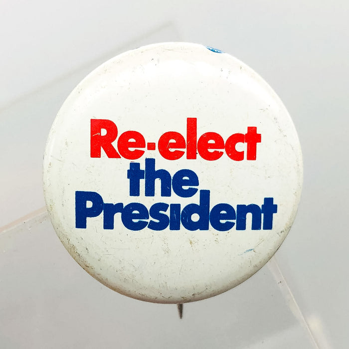 Re-Elect The President Button Pin 1" Committee For Richard Nixon Campaign 6