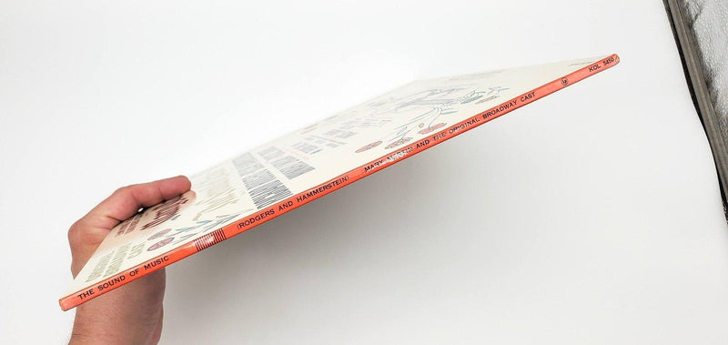 The Sound Of Music Original Broadway Cast 33 LP Record Columbia 1959 KOL 5450 3