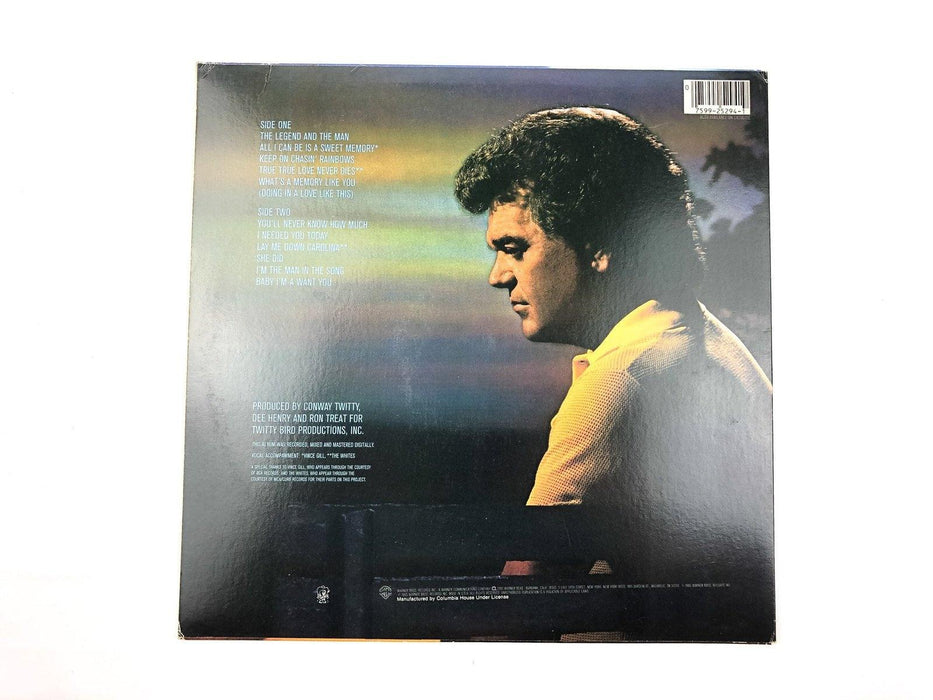 Conway Twitty Chasin' Rainbows Record 33 RPM Double LP W1-25294 Warner Bros 1985 4