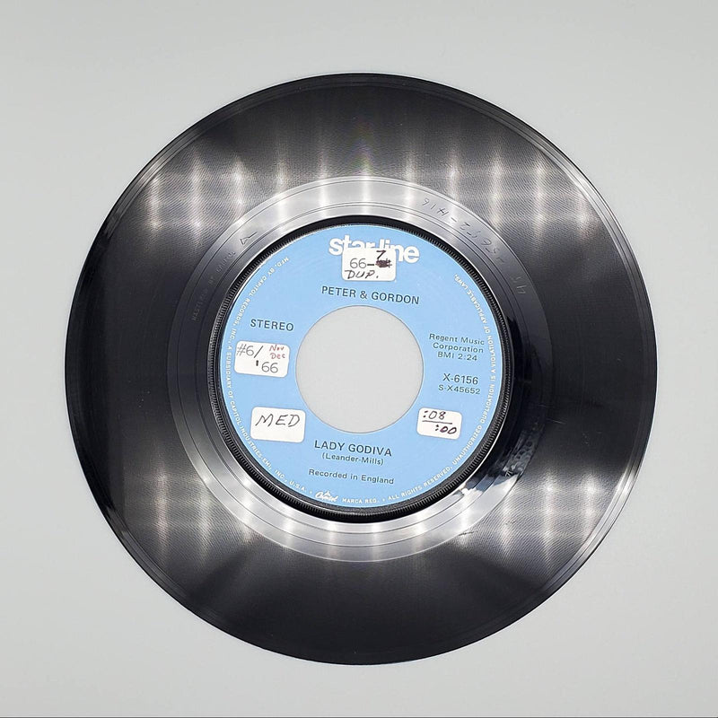Peter & Gordon Lady Godiva / You've Had Better Times Single Record Capitol 1