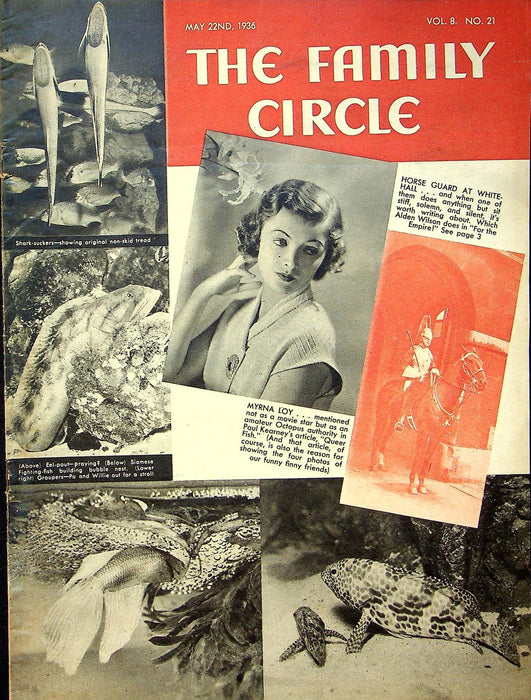 The Family Circle Magazine May 22 1936 Myrina Loy 1