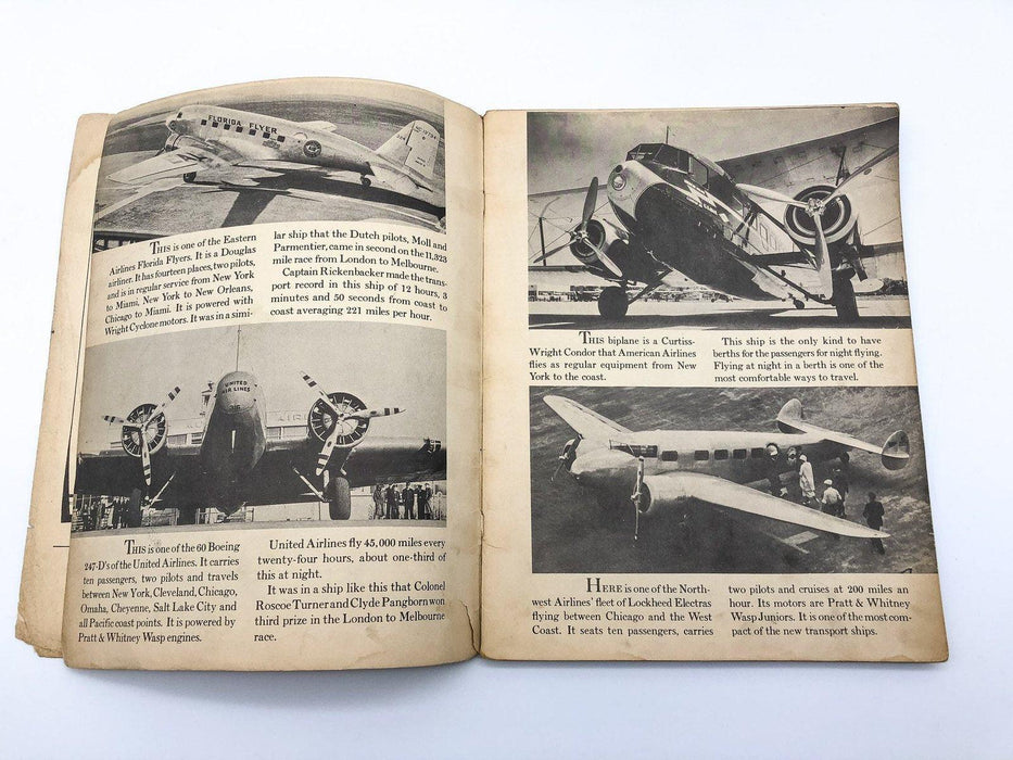 Transport Airplanes and All About Them Charles H. Blodgett 1934 Saalfield Pub 8