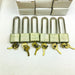 6ct Vintage Master Lock Padlock 7LJ Long 2.5" Hasp Keyed Alike P172 New NOS No 2 5
