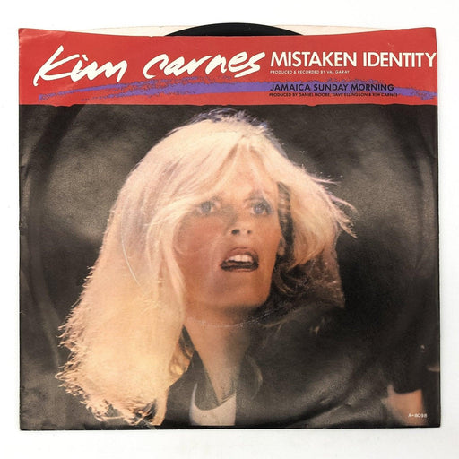 Kim Carnes Mistaken Identity Record 45 RPM Single A-8098 Emi America 1981 1