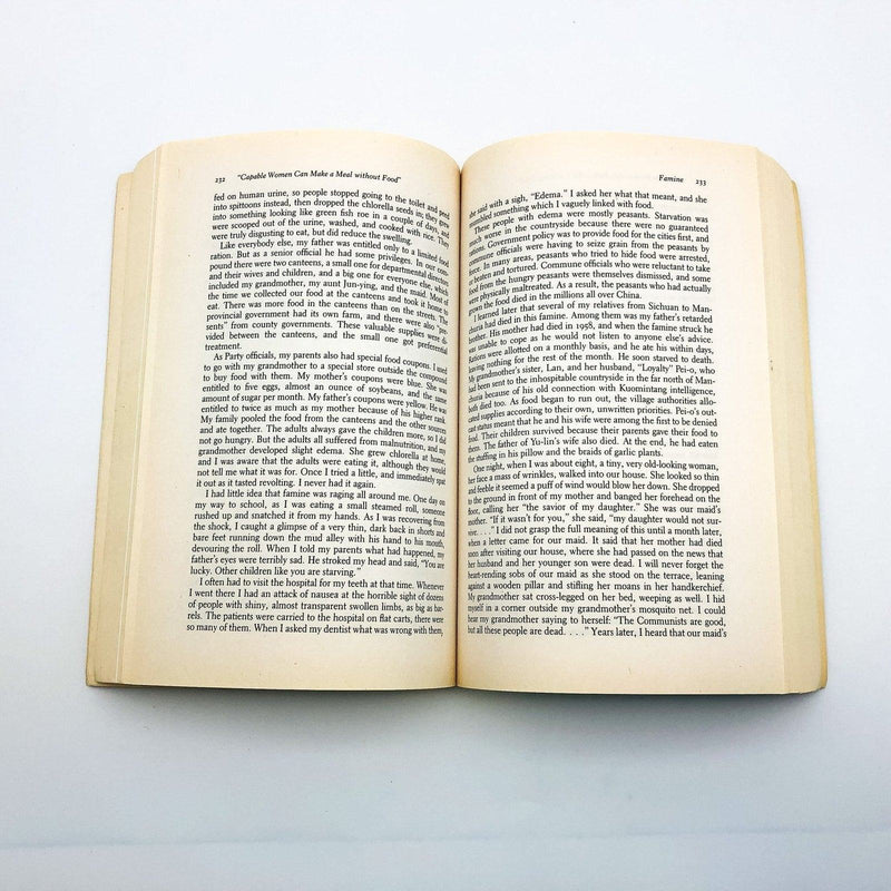 Wild Swans Paperback Jung Chang 1992 Middle Class China 1920s Women 8