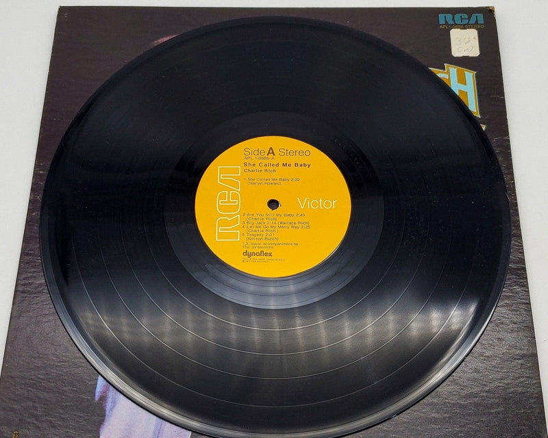 Charlie Rich She Called Me Baby 33 RPM LP Record RCA Victor 1974 5