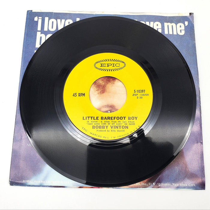 Bobby Vinton I Love How You Love Me Single Record Epic 1968 5-10397 4