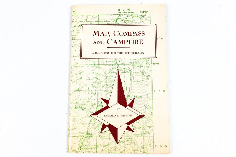 Map Compass And Campfire by Donald E. Ratliff 1974 1