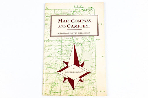 Map Compass And Campfire by Donald E. Ratliff 1974 1