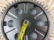 16" Buffing Polishing Pad Cloth Wheel 7" Hub 1-1/4 Hole 16 Ply Ventilated Bias 6