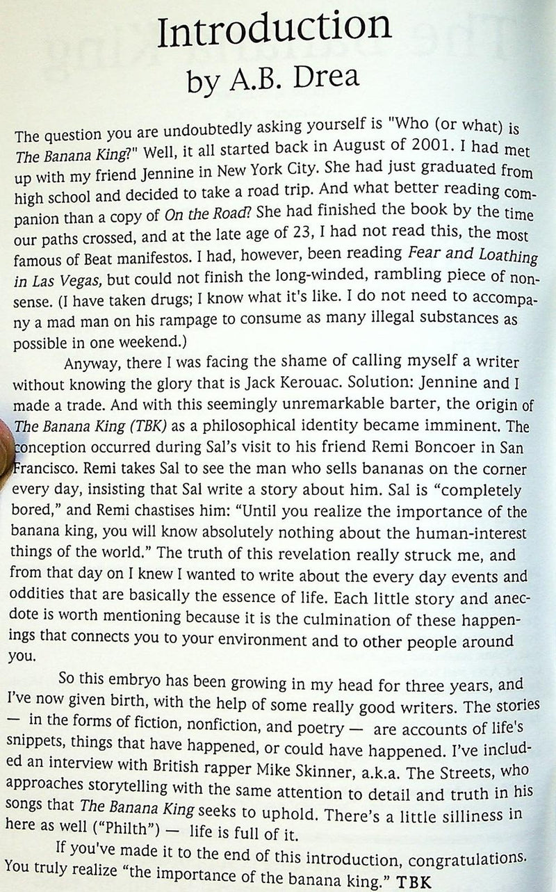 The Banana King Magazine Vol 1 #1 2004 How to be a barista The Streets Interview 3