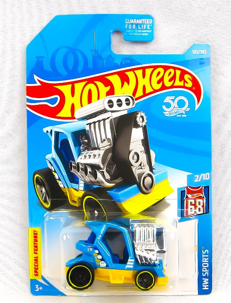 Hot Wheels HW Sports Tee'd Off 2 Red and Blue Tour De Fast Qty 3 NEW Diecast Car 5