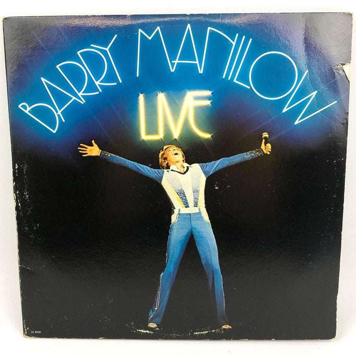 Barry Manilow Live Vinyl LP Record AL 8500 Arista 1977 Riders to the Stars 1
