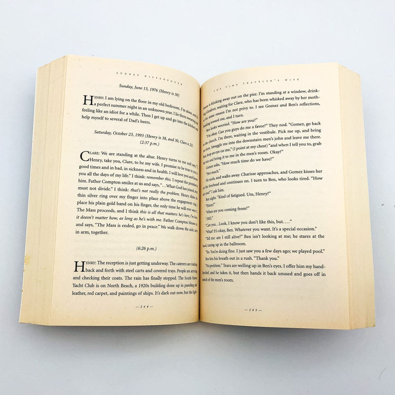 The Time Traveler's Wife Paperback Audrey Niffenegger 2003 Marriage Time Travel 8