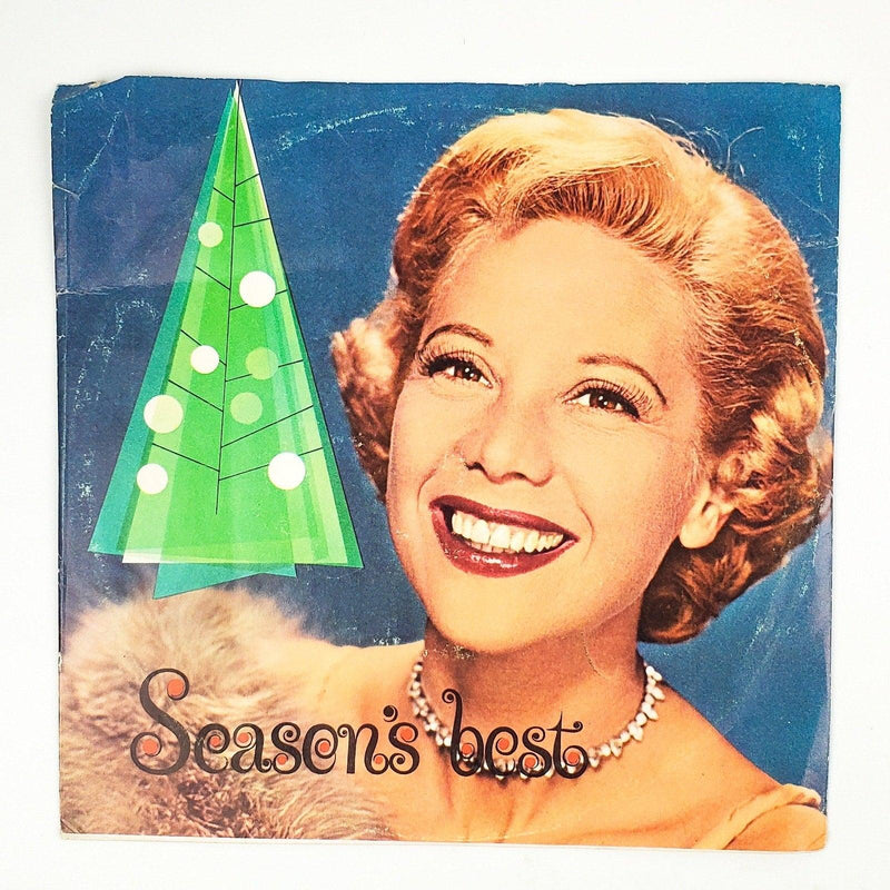 Dinah Shore Season's Greetings Your Chevy Dealer Record 45 Single Chevrolet 1960 1