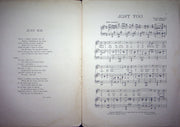 Sheet Music Just You Con Barth 1917 A J Stasny New York Piano Vocal Song 2