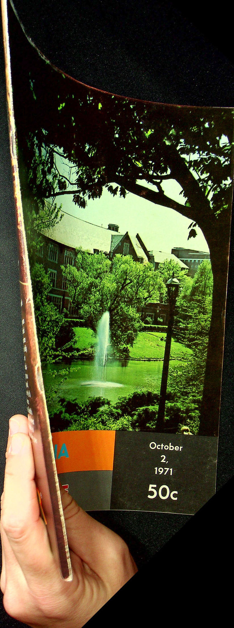 Ohio State Buckeye Football Program Oct 2 1971 Vs. California Golden Bears