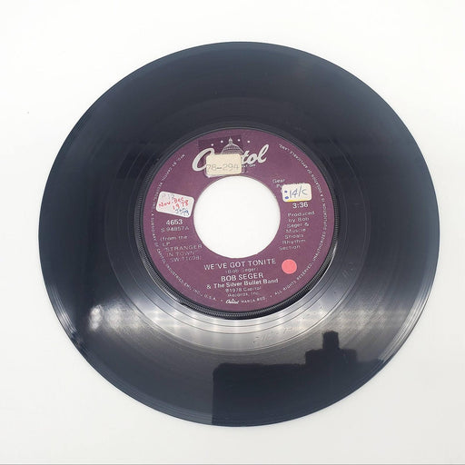 Bob Seger We've Got Tonite Single Record Capitol Records 1978 4653 1
