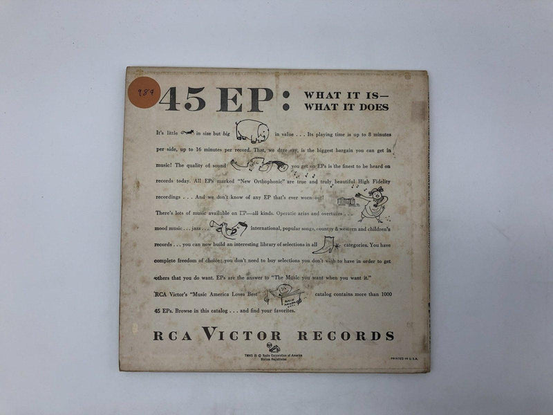 The George Melachrino Orchestra Music Nostalgic Traveler 2x Record 45 EPB 1053 2