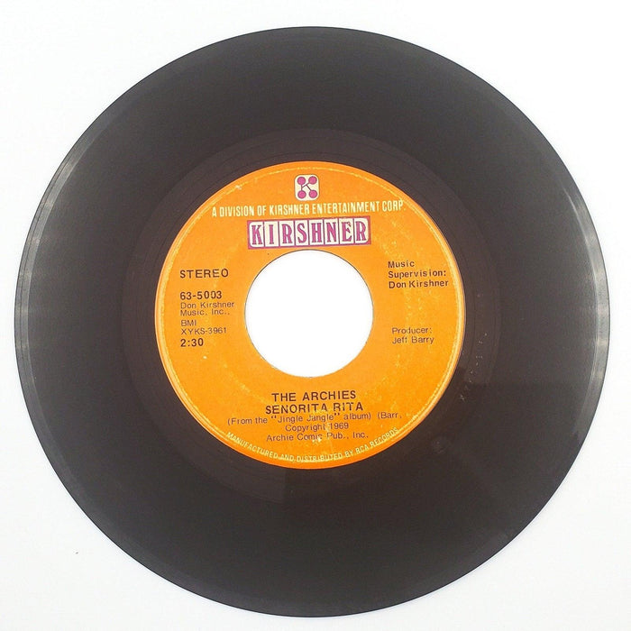 The Archies Who's Your Baby? 45 RPM Single Record Kirshner 1970 2