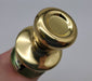 Kwikset Door Knob Bright Brass US3 Passage Latch Tylo 200T BS NOS 1