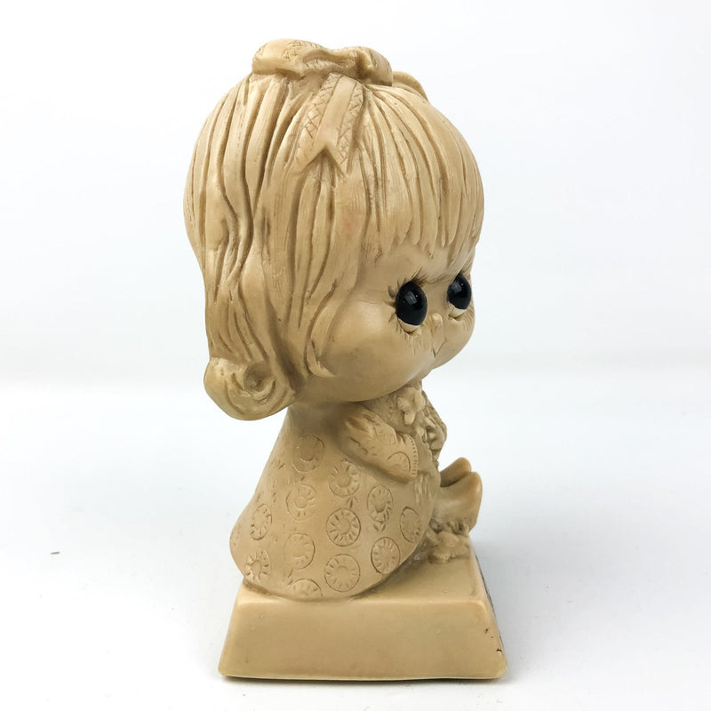 Russ Berries Figurine Beautiful Things Happen When You... Little Girl Big Eyes 4