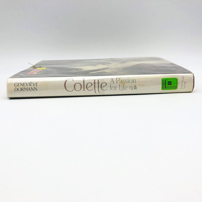 Colette A Passion For Life Hardcover Genevieve Dormann 1985 French Author Ex Lib 3