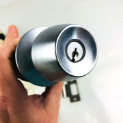 Arrow 351 Panic Proof Door Knob Lockset Keyed DCF X26D Satin Chrome Cylinder 6